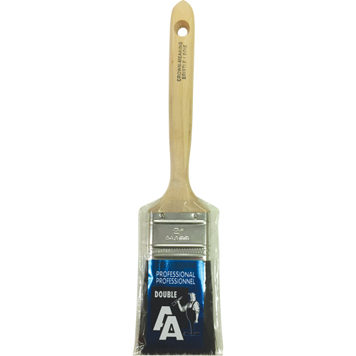 Pinceau &agrave; soies droites, Soies, Manche Bois, Largeur de 2" Distribution Jean Lapalme