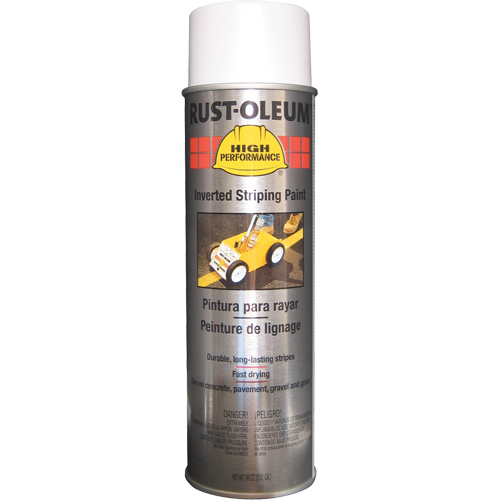 High Performance 2300 System Inverted Striping Spray Paint, White, 18 oz., Aerosol Can Distribution Jean Lapalme