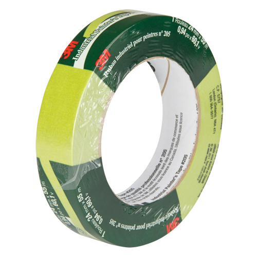 Ruban-cache pour peintre 205, 24 mm (1") x 55 m (180'), Vert Distribution Jean Lapalme