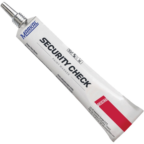 Marqueur de peinture de contr&ocirc;le de s&eacute;curit&eacute;, 1,7 oz, Tube, Rouge Distribution Jean Lapalme
