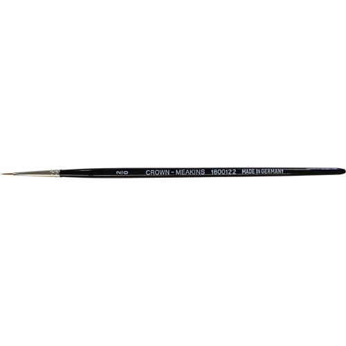 Round Artist Brush, #2/0 Brush Width, Synthetic, Wood Handle Distribution Jean Lapalme