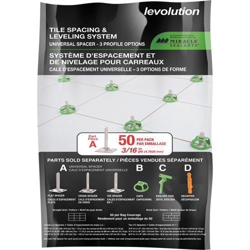 Miracle Sealants&reg; Levolution Universal Spacer Distribution Jean Lapalme