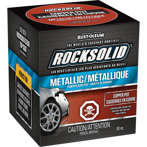 Additifs de poudre m&eacute;tallique RockSolid, 60 ml, Bouteille, Casserole en cuivre Distribution Jean Lapalme