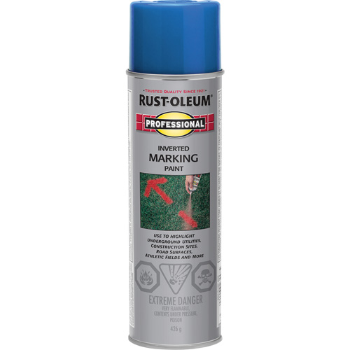 Peinture de marquage renvers&eacute; en a&eacute;rosol, Canette a&eacute;rosol Distribution Jean Lapalme
