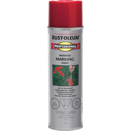 Peinture de marquage renvers&eacute; en a&eacute;rosol, Canette a&eacute;rosol Distribution Jean Lapalme