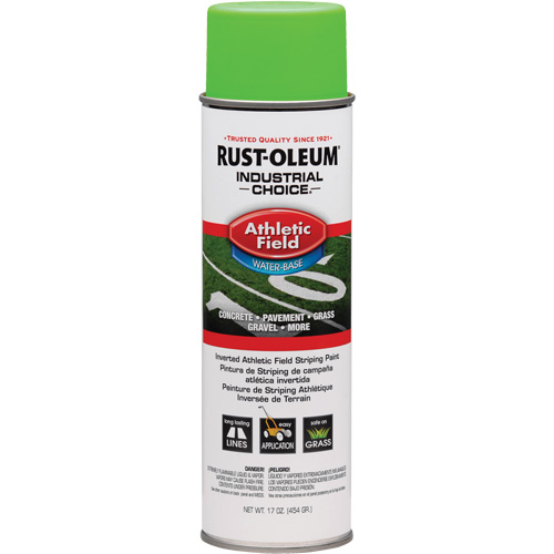 Industrial Choice&reg; AF1600 Athletic Field Striping Paint, Green, Aerosol Can Distribution Jean Lapalme