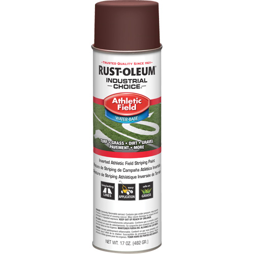 Peinture de lignage pour terrains de sport AF1600, Rouge, Canette a&eacute;rosol Distribution Jean Lapalme
