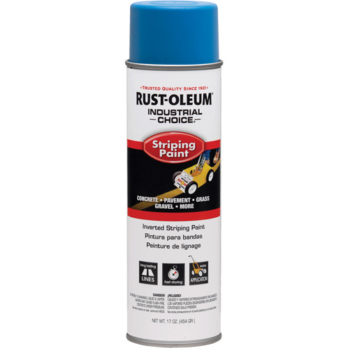 S1600 System Inverted Striping Paint, Blue, Aerosol Can Distribution Jean Lapalme