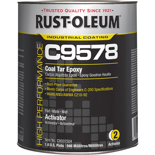 C9578 System Coal Tar High Solids Epoxy Activator, 0.2 gal., Pail Distribution Jean Lapalme