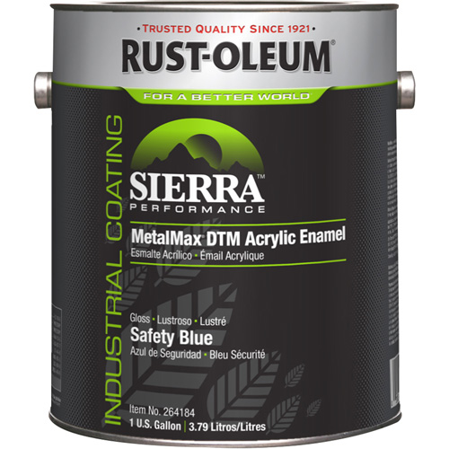 Sierra Performance MetalMax&reg; Plus DTM Acrylic Enamel, Gallon, Blue Distribution Jean Lapalme