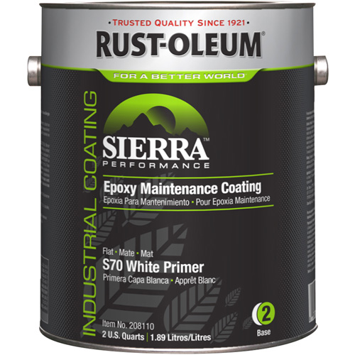 Composant de base pour appr&ecirc;t acrylique &eacute;poxydique &agrave; base d'eau Sierra Performance S70/S71, Gallon, Blanc Distribution Jean Lapalme