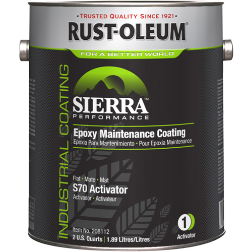 Sierra Performance S70/S71 Water-Based Epoxy Acrylic Primer Activator, Gallon, White Distribution Jean Lapalme