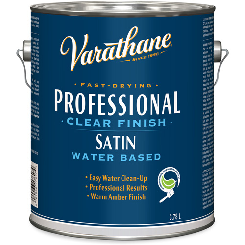 Fini professionnel Varathane, 3,78 L, Transparent, Satin Distribution Jean Lapalme