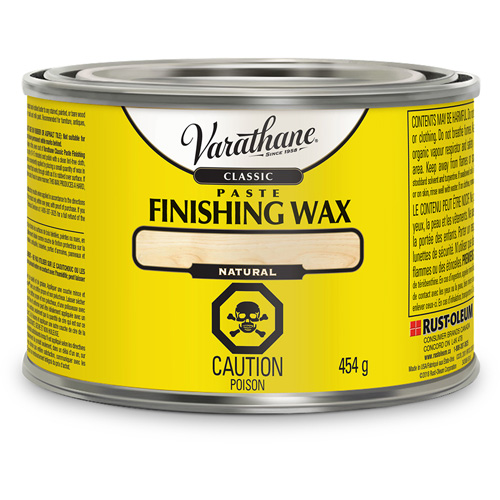 Varathane&reg; Classic Paste Finishing Wax, 450 g, Natural, Matte Distribution Jean Lapalme
