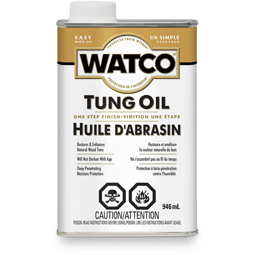 Huile dabrasin Watco, 946 ml, Transparent, Transparent Distribution Jean Lapalme