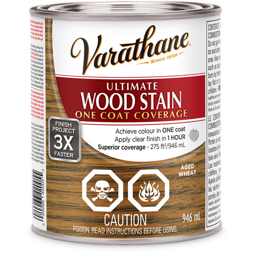 Teinture pour le bois ultime Varathane, 946 ml, Bl&eacute; vieilli Distribution Jean Lapalme