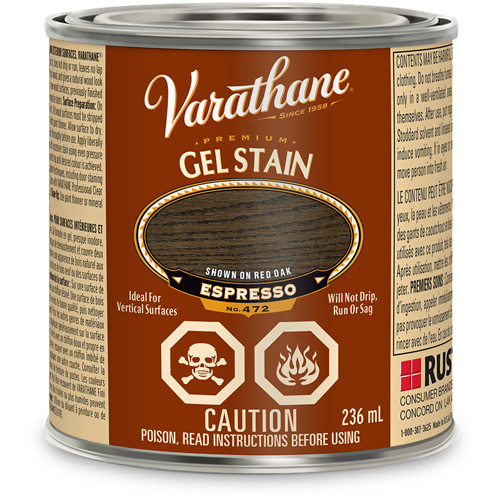 Teinture en gel de qualit&eacute; sup&eacute;rieure Varathane, 236 ml, Espresso Distribution Jean Lapalme