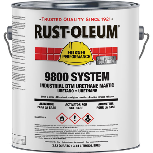 9800 System DTM Urethane Mastic Activator, 1 gal. Distribution Jean Lapalme
