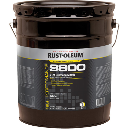9800 System DTM Urethane Mastic, 5 gal., White, High-Gloss Distribution Jean Lapalme