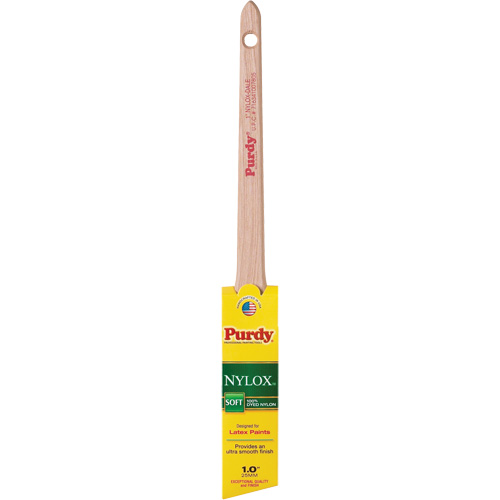 Pinceau Nylox Dale, Nylon, Manche Bois, Largeur de 1" Distribution Jean Lapalme