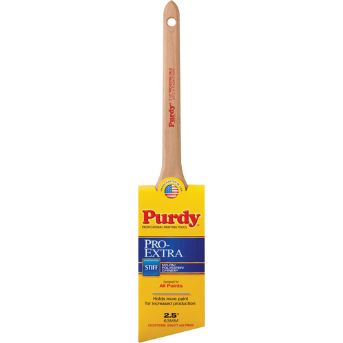 Pro-Extra Dale Paint Brush, Blended Material, Wood Handle, 2-1/2" Width Distribution Jean Lapalme