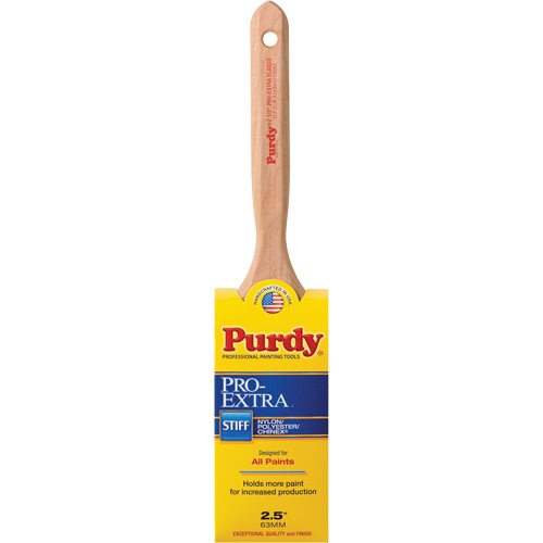 Pro-Extra Elasco Paint Brush, Blended Material, Wood Handle, 2-1/2" Width Distribution Jean Lapalme
