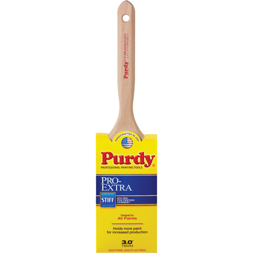 Pro-Extra Elasco Paint Brush, Blended Material, Wood Handle, 3" Width Distribution Jean Lapalme