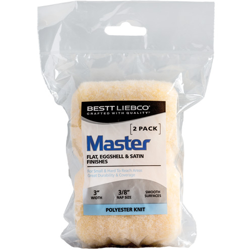Master Trim and Traffic Roller Refill, 10 mm (3/8") Nap, 75 mm (3") L Distribution Jean Lapalme