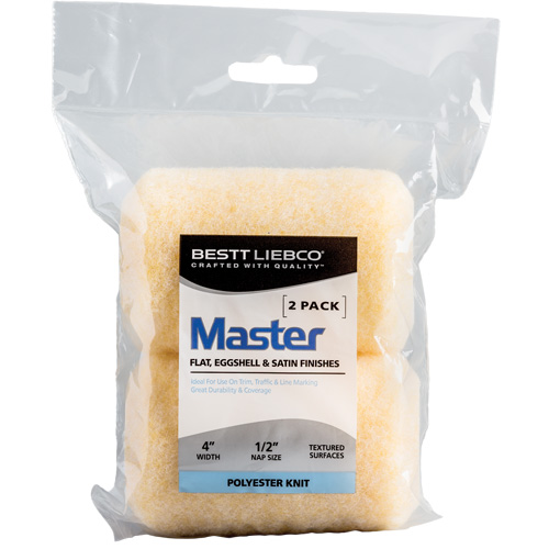 Master Trim and Traffic Roller Refill, 13 mm (1/2") Nap, 101.6 mm (4") L Distribution Jean Lapalme