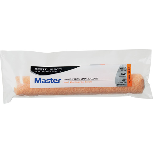 Master Enameler Mini Roller Cover, 6 mm (1/4") Nap, 165.1 mm (6-1/2") L Distribution Jean Lapalme