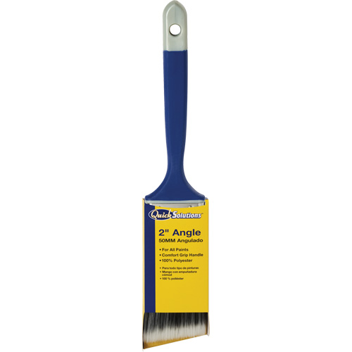 Quick Solutions Angle Brush, Polyester, Plastic Handle, 2" Width Distribution Jean Lapalme