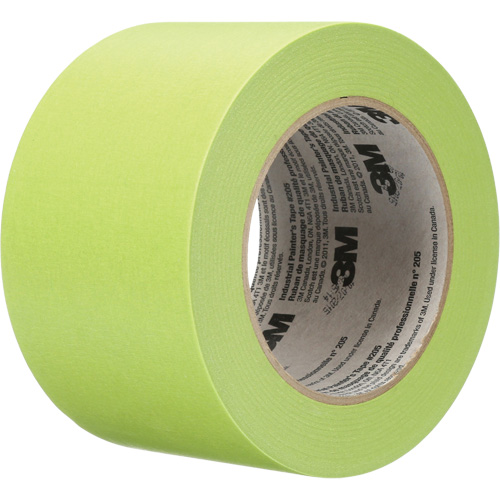 Ruban industriel 205 pour peintre, 72 mm (2-4/5") x 55 m (180'), Vert Distribution Jean Lapalme