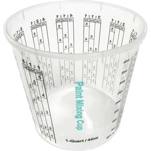 Plastic Paint Mixing Cup, 1.25 Litres Distribution Jean Lapalme
