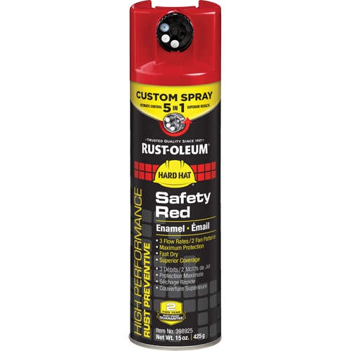 5-in-1 Rust Preventive Spray Enamel, Red, Gloss, 15 oz., Aerosol Can Distribution Jean Lapalme