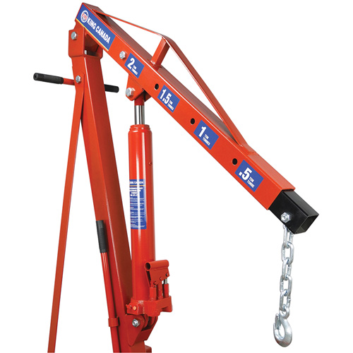 2-Ton Folding Shop Crane, 4000 lbs. (2 tons) Capacity Distribution Jean Lapalme