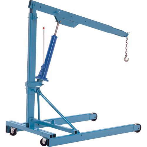 Grues Portatives, Lev&eacute;e 8', 1000 lb (0,5 tonne), 70-1/2" bras, 69-1/4" ha Distribution Jean Lapalme