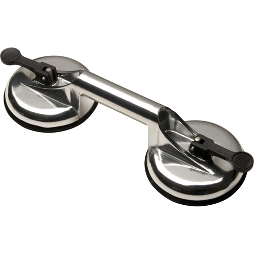 Ventouses de levage manuel - Ventouses doubles, 66 lb Capacit&eacute;, 4-5/8", Levier, 13" Longueur de la manche Distribution Jean Lapalme