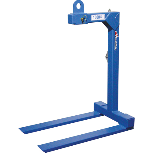 Chariots &eacute;l&eacute;vateurs pour palettes, 48" lo, Capacit&eacute; 2000 lb (1 tonne) Distribution Jean Lapalme