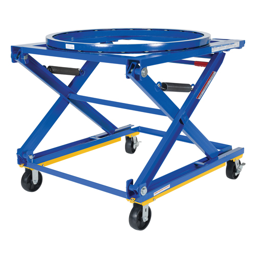 Adjustable Pallet Stand - Mobile, 42-1/2" L x 40" W, 1500 lbs. Cap. Distribution Jean Lapalme