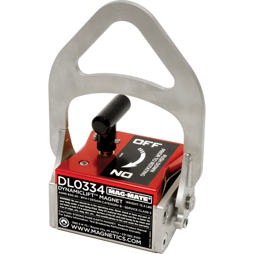 Aimants Dynamic Lift, Capacit&eacute; de retenue 334, 6-1/2" lo x 4" la x 9-1/4" h Distribution Jean Lapalme