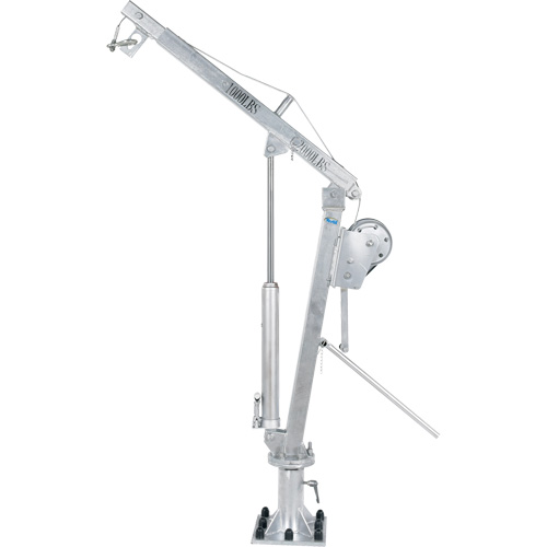 Winch Operated Truck Jib Crane, 1000 lbs. (0.5 tons) Capacity, 97" Max. Clearance Distribution Jean Lapalme