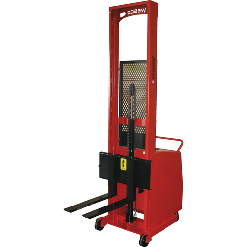 76" Lift Counter-Balance Powered Stacker Distribution Jean Lapalme