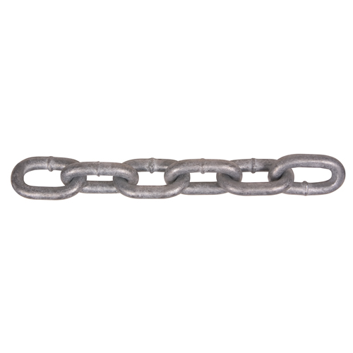 Hot-Dipped Galvanized Chains, Carbon Steel, 5/16" x 75' (22.9 m) L, Grade 30, 1900 lbs. (0.95 tons) Load Capacity Distribution Jean Lapalme