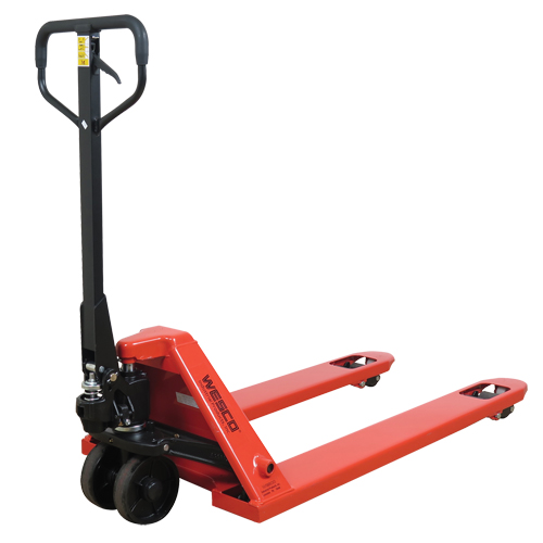 Pallet Truck, Steel, 48" L x 27" W, 5500 lbs. Capacity Distribution Jean Lapalme