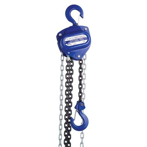 Chain Hoist, 10' Lift, 2000 lbs. (1 tons) Capacity, Load Chain Grade 80 Chain Distribution Jean Lapalme