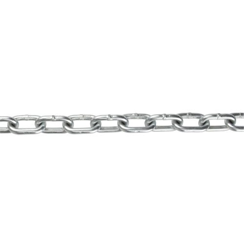 Straight Link Chain, Low Carbon Steel, 1/8" x 350' (106.7 m) L, Grade 30, 400 lbs. (0.2 tons) Load Capacity Distribution Jean Lapalme