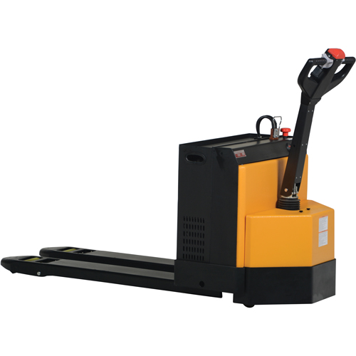 Transpalette &eacute;lectrique motoris&eacute;, Capacit&eacute; 4500 lb, 48" lo x 30,25" la Distribution Jean Lapalme