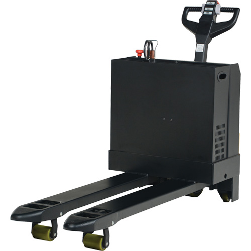 Transpalette &eacute;lectrique motoris&eacute;, Capacit&eacute; 4500 lb, 48" lo x 30,25" la Distribution Jean Lapalme