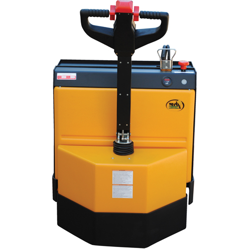 Transpalette &eacute;lectrique motoris&eacute;, Capacit&eacute; 4500 lb, 48" lo x 30,25" la Distribution Jean Lapalme