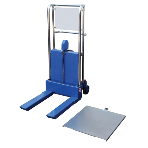 Hefti-Lift Load Stacker, Foot Pump Operated, 880 lbs. Capacity, 35" Max Lift Distribution Jean Lapalme